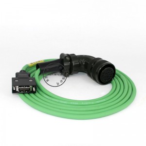 højspændingselektrisk kabel Delta-servomotorkoder fleksibelt elektrisk kabel